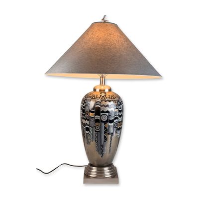 Sale Photo Thumbnail #559: Vintage Postmodern Leeazanne Table Lamp