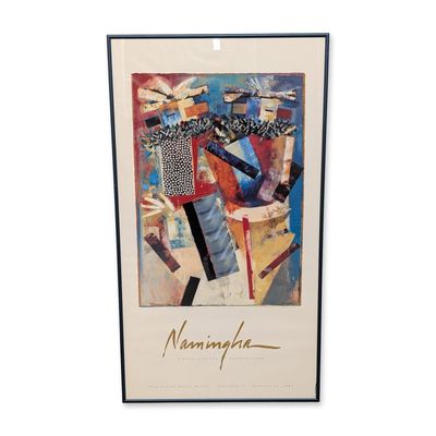 Sale Photo Thumbnail #84: Dan Namingha (Hopi-Tewa b. 1950) Exhibition Poster Timeless Land and Enduring Images