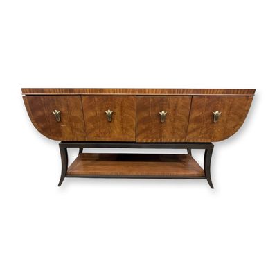 Sale Photo Thumbnail #563: Henredon Art Deco Style Burl Wood Credenza