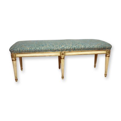 Sale Photo Thumbnail #92: Jansen Style Louis XVI Bench