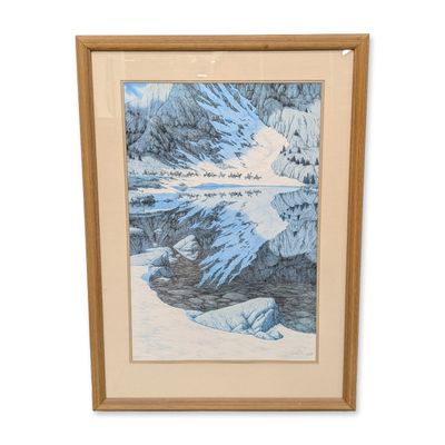 Sale Photo Thumbnail #566: Bev Doolittle (American, born 1947) Offset Lithograph on Paper, Season of the Eagle, Signed