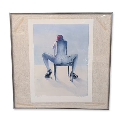 Sale Photo Thumbnail #576: Diana Fava (American 20th-21st century) Giclee on Paper, Someone's Daughter 2, Signed w/COA