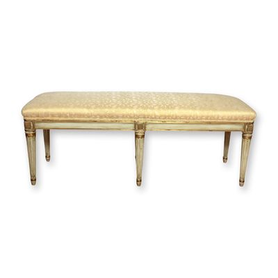 Sale Photo Thumbnail #94: Jansen Style Louis XVI Bench