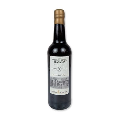 Sale Photo Thumbnail #456: Bodegas Tradicion Palo Cortado VORS 30 Year Sherry Bottle