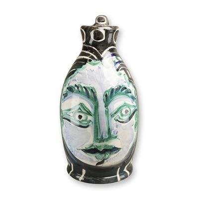 Sale Photo Thumbnail #700: Ceramic Pitcher in the Style of Pablo Picasso