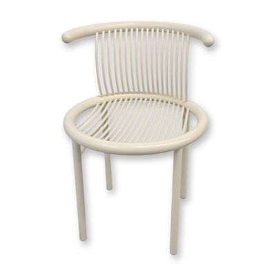 Sale Photo Thumbnail #556: Lubke Mid-Century Modern Painted Wood Spindle Chair
