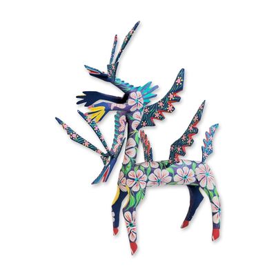 Sale Photo Thumbnail #708: Oaxacan Alebrije Wood Carving Winged Creature