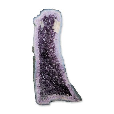 Sale Photo Thumbnail #670: Large Natural Amethyst Cathedral Geode Speciman