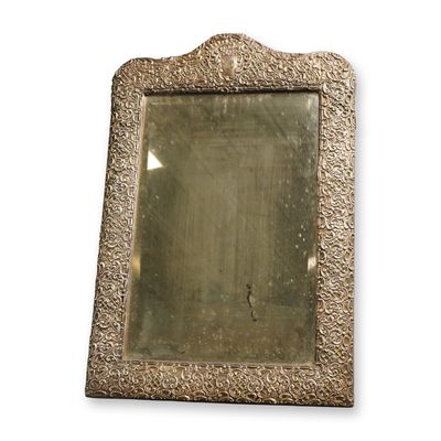 Sale Photo Thumbnail #538: Victorian Silver-Mounted Dressing Table Mirror, English, Late 19th Century