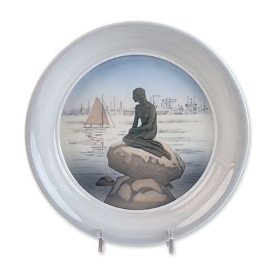 Sale Photo Thumbnail #705: Royal Copenhagen Langelinie Little Mermaid Porcelain Plate