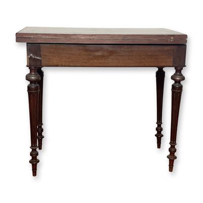 Sale Photo Thumbnail #91: French Louis XVI Style Marquetry Games Table, 19th Century