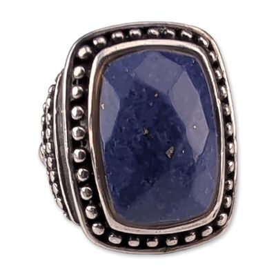 Sale Photo Thumbnail #177: Sterling Silver Lapis Lazuli Ring