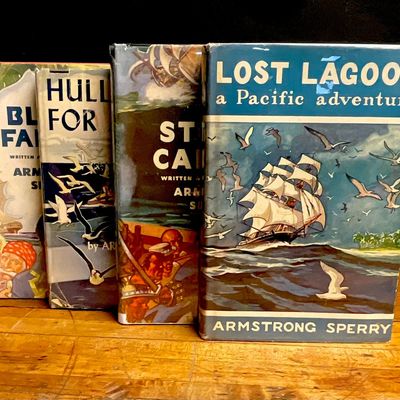Sperry, Armstrong. A Group of Four Nautical Adventure Books. 1939-1959. (DJ)