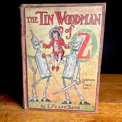 1918. Baum, L. Frank. The Tin Woodman of Oz. The Reilly & Britton Co. First Edition.