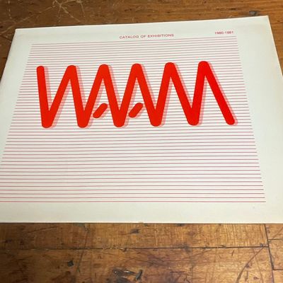1980-1981 Western Association of Art Museums Catalog of Exhibitions