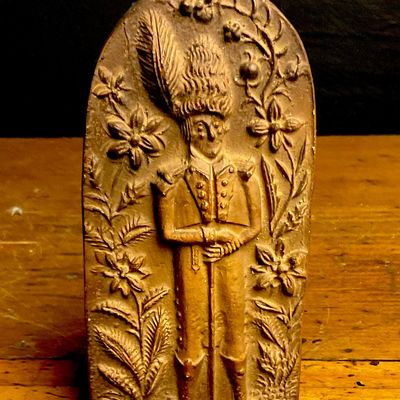 Swiss National Museum St. Gallen Grenadier Officer Pastry Mold Reproduction