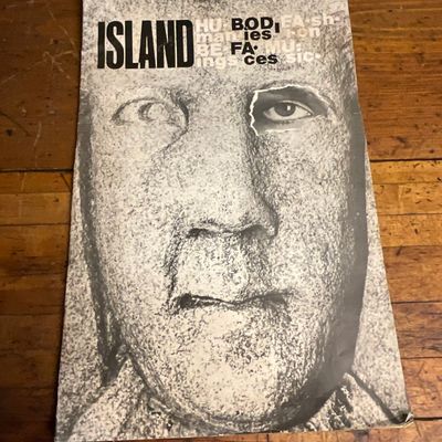 1983 Island Magazine Oversized Culture and Fashion Periodical