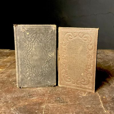 1844-c.1845. Two Volumes. Clarke, Adam. The Traveller's Prayer and The New Testament.