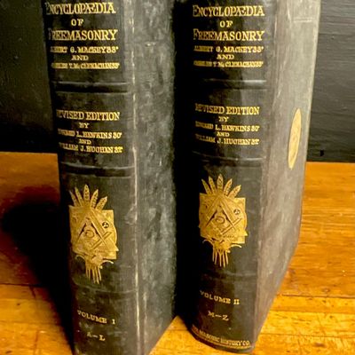 Mackey, Albert G. An Encyclopedia of Freemasonry. The Masonic History Company, 1920. Two Volumes.