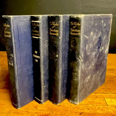 Roosevelt, Theodore. The Works of Theodore Roosevelt. P. F. Collier & Son, ca. 1900. Executive Edition.