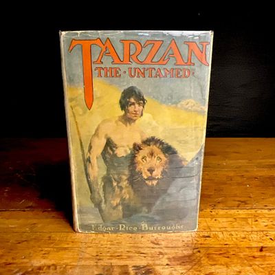 Burroughs, Edgar Rice. Tarzan the Untamed. Grosset & Dunlap, Late 1920s. (DJ)