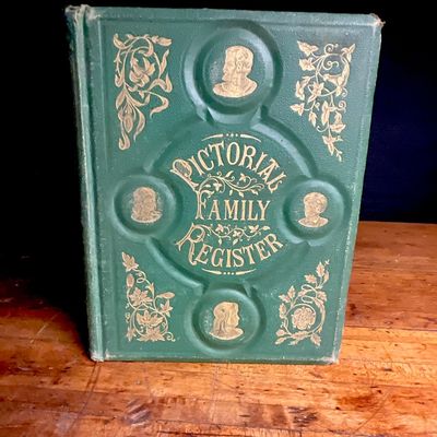 1871. Platt, A. H. The Pictorial Family Register. George Maclean. First Edition.