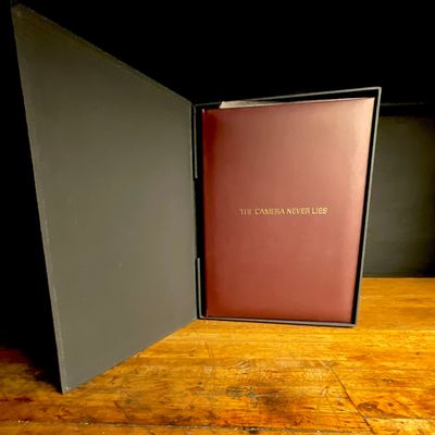 1979. Peel, Michael. The Camera Never Lies. Circle Press. Signed Limited Edition No. 5/300 (Signed)