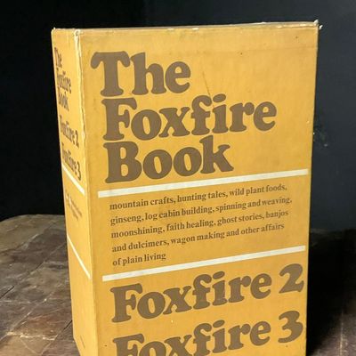 1972-1975 A Trio of Anchor Books Foxfire Series Paperbacks in Original Slipcase