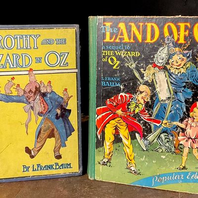 1908 and 1939. Baum, L. Frank. Dorothy and the Wizard in Oz and The Land of Oz. Reilly & Lee Co.