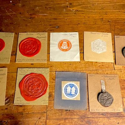 15th to 20th Century Collection of Dutch Armorial and Institutional Seal Impressions