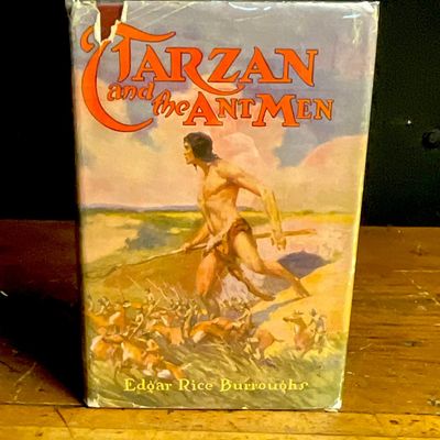 c. 1943-1945. Burroughs, Edgar Rice. Tarzan and the Ant Men. Grosset & Dunlap. (DJ)