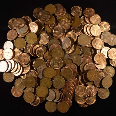 Sale Photo Thumbnail #354: (200) 'S' WHEAT CENTS