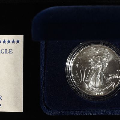Sale Photo Thumbnail #300: 1999 AMERICAN SILVER EAGLE
