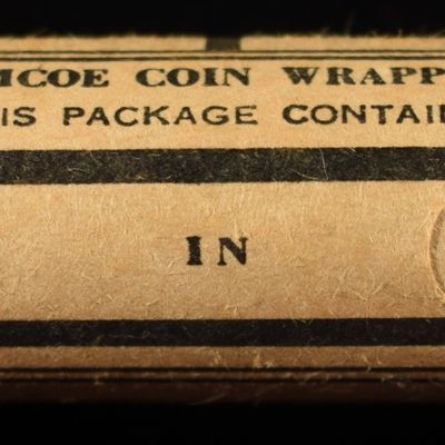 Sale Photo Thumbnail #371: 1945 STEEL ROLL CANADIAN NICKELS