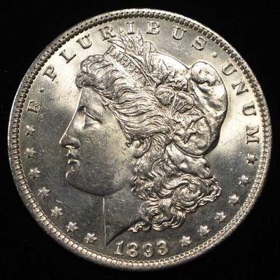 Sale Photo Thumbnail #237: 1893 MORGAN DOLLAR CH BU