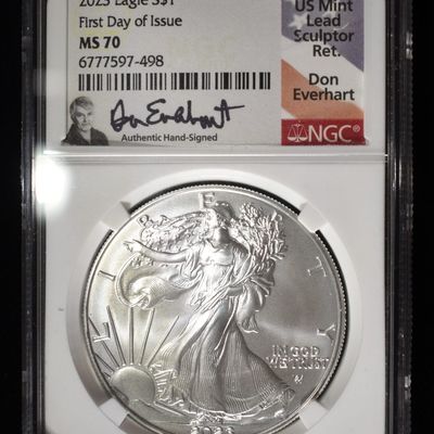 2023 AMERICAN SILVER EAGLE NGC MS70