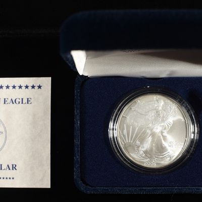 Sale Photo Thumbnail #306: 2006 AMERICAN SILVER EAGLE