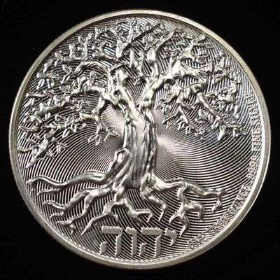 Sale Photo Thumbnail #406: 2023 NIUE TREE OF LIFE 1 OZ .999 SILVER ROUND