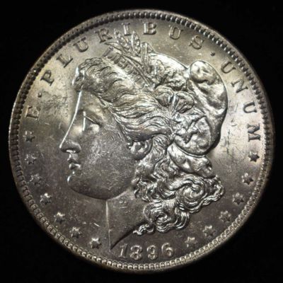Sale Photo Thumbnail #244: 1896-O MORGAN DOLLAR BU