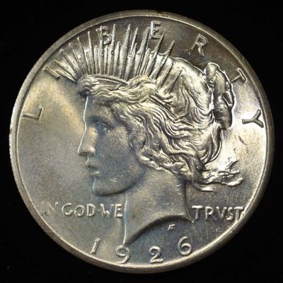 Sale Photo Thumbnail #269: 1926 PEACE DOLLAR GEM BU