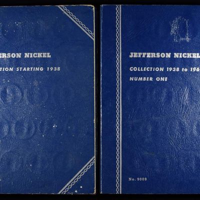 Sale Photo Thumbnail #340: (2) JEFFERSON NICKELS COLLECTION