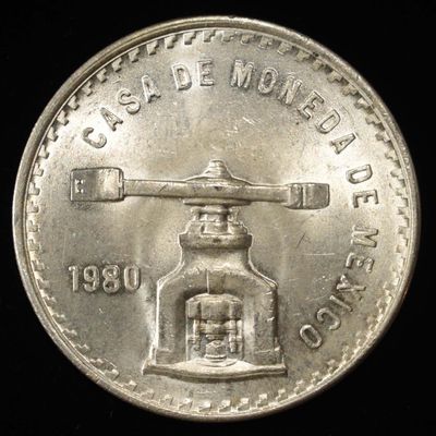Sale Photo Thumbnail #393: 1980 CASA DE MONEDA DE MEXICO 92.5% SILVER