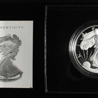 Sale Photo Thumbnail #308: 2021-W AMERICAN SILVER EAGLE PROOF