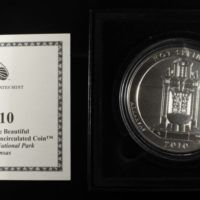 Sale Photo Thumbnail #421: 2010-P AMERICA THE BEAUTIFUL 5OZ .999 SILVER ROUND