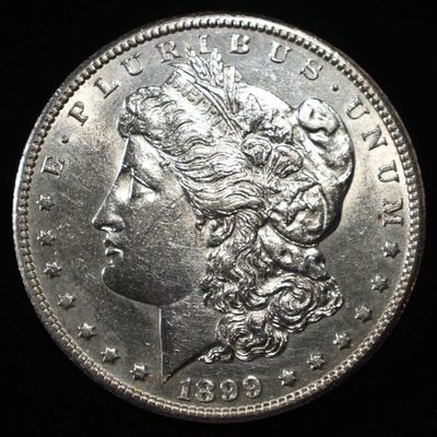 Sale Photo Thumbnail #249: 1899-S MORGAN DOLLAR BU