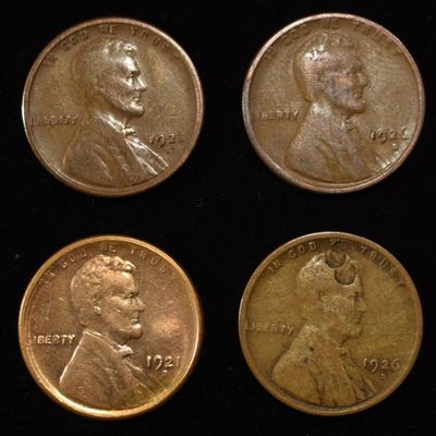 Sale Photo Thumbnail #138: 8 NICE EARLY SEMIKEY WHEAT CENTS