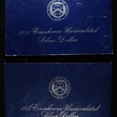 Sale Photo Thumbnail #317: 1971 & 74 SILVER IKE BLUE PACKAGING