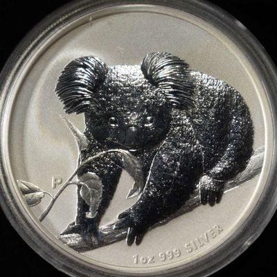 Sale Photo Thumbnail #414: 2010-P KOALA 1 OZ .999 SILVER ROUND