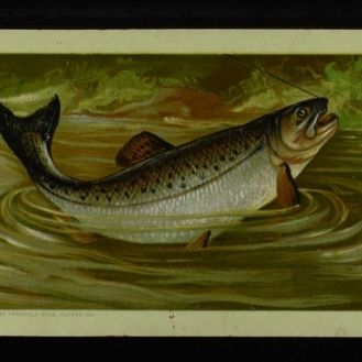 Sale Photo Thumbnail #384: (3) VINTAGE ADVERTISEMENT CARDS