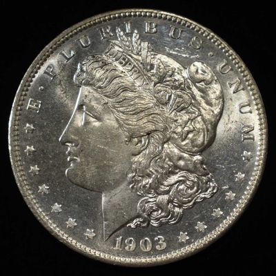 Sale Photo Thumbnail #257: 1903-O MORGAN DOLLAR CH/GEM BU PROOF LIKE